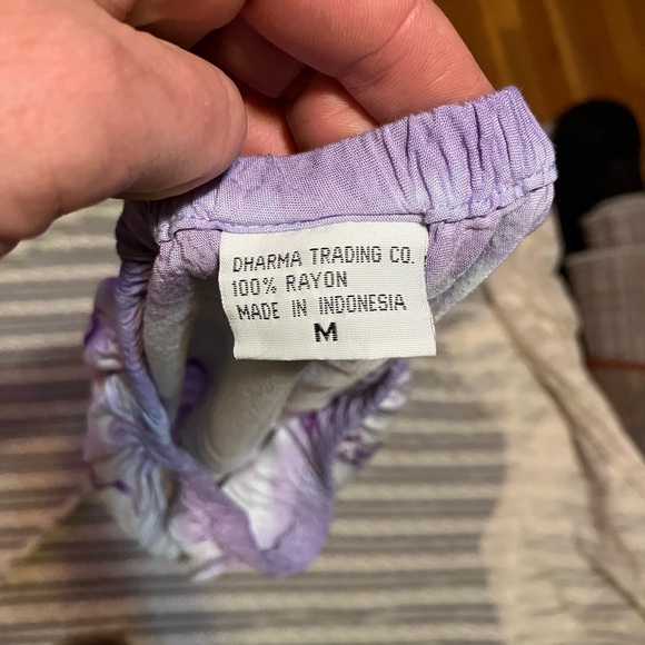 Unique Hand dyed skirt - Picture 3 of 3